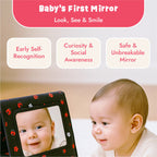 High Contrast Tummy Time Book