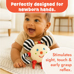 Snuggle Clutch - High contrast sensory soft toy for babies