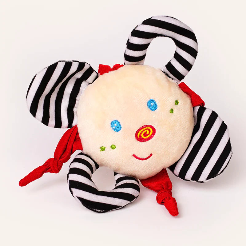 Snuggle Clutch - High contrast sensory soft toy for babies